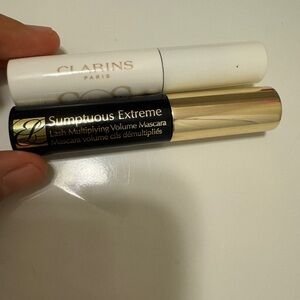 Clarins and Estée Lauder Mascara Set